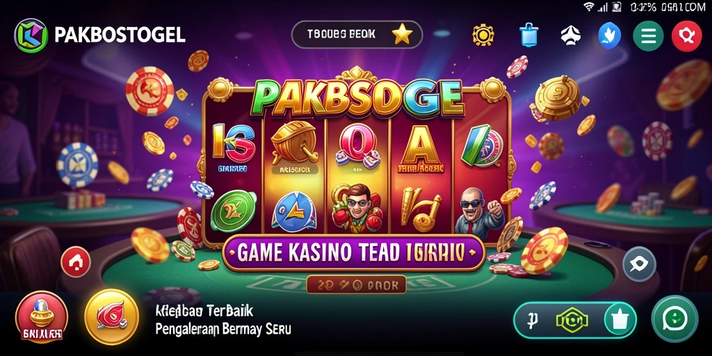 Tampilan menarik dari gameplay PAKBOSTOGEL yang mengasyikkan.