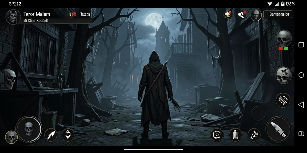 Tampilan gameplay mengerikan dari SP212 yang menegangkan.